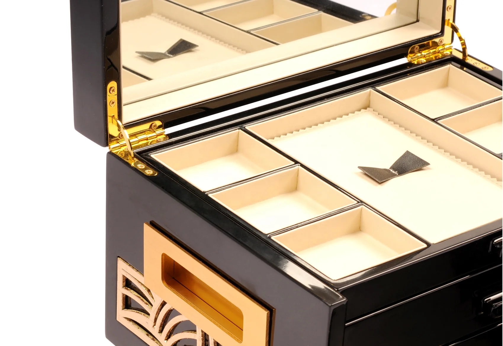 Luxury Jewelry personalized design custom jewelry gift Wooden Box For Storage