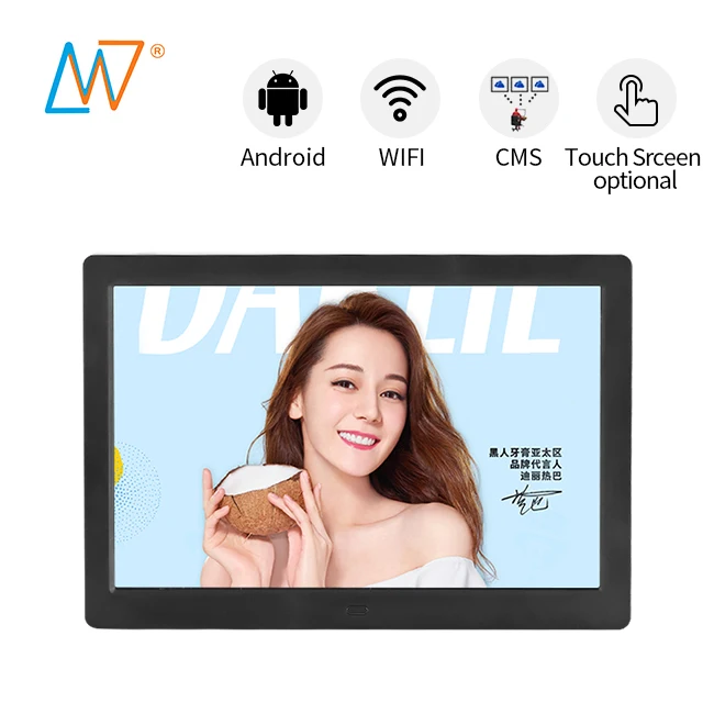10 Inch LCD Media Video Player Digital Signage Wifi Android Advertising Monitor Screen 10inch