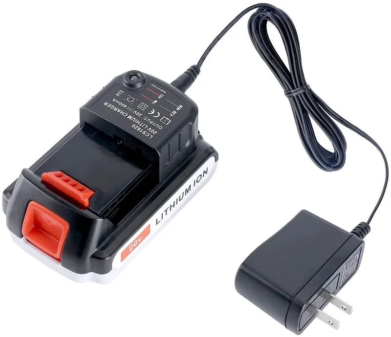 20V 0.4A Li-ion Battery Charger for Black Decker Coreless tool 16V 20V Lithium Ion Battery 400mA li ion battery charger