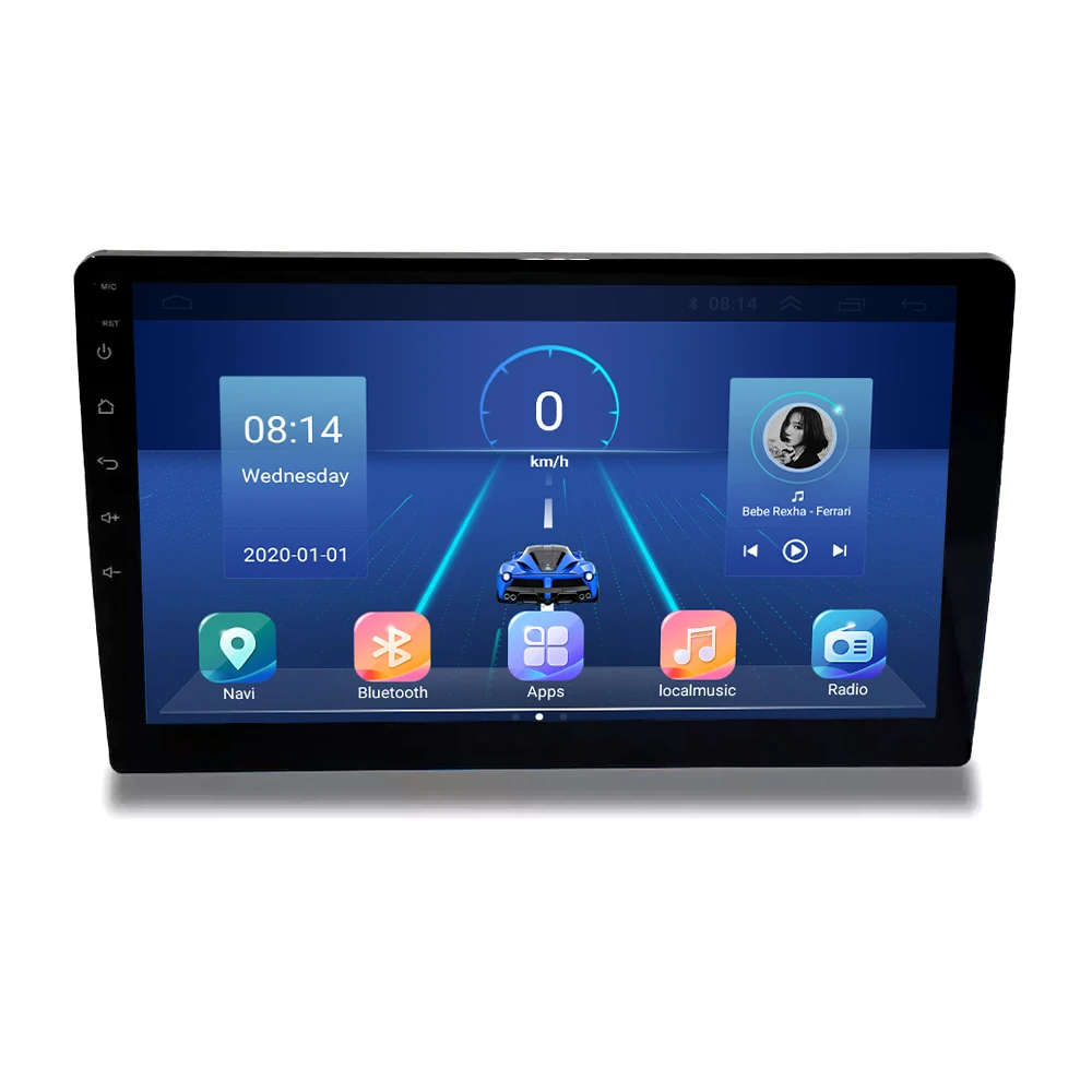 6G 128G 4G SIM DSP double din 9 inch headrest radio GPS touch screen android car dvd player with bluetooths carplay android auto