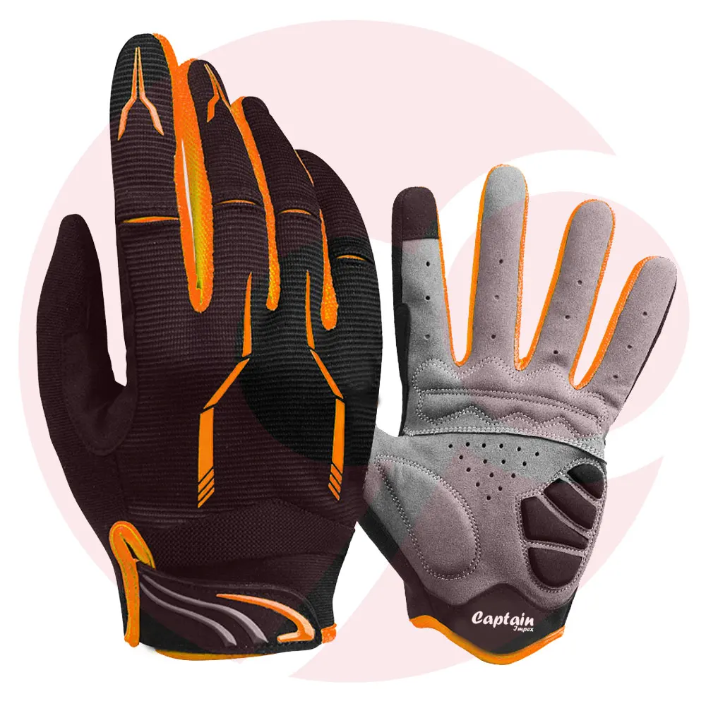 Мужские велосипедные перчатки Flash Gear 2020 с закрытыми пальцами для уличного