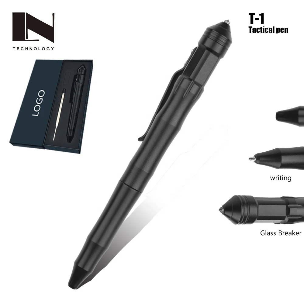
Professional Multifunctional Tactical Pen Self Defense Aluminium Pen with Glass Breaker Outdoor Survival Tool 