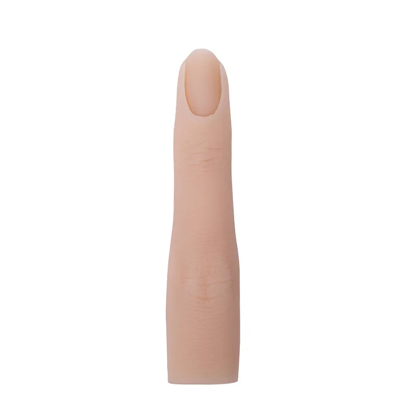 Silicone Nail Practice Finger for Acrylic Nails Essential Nail Tool