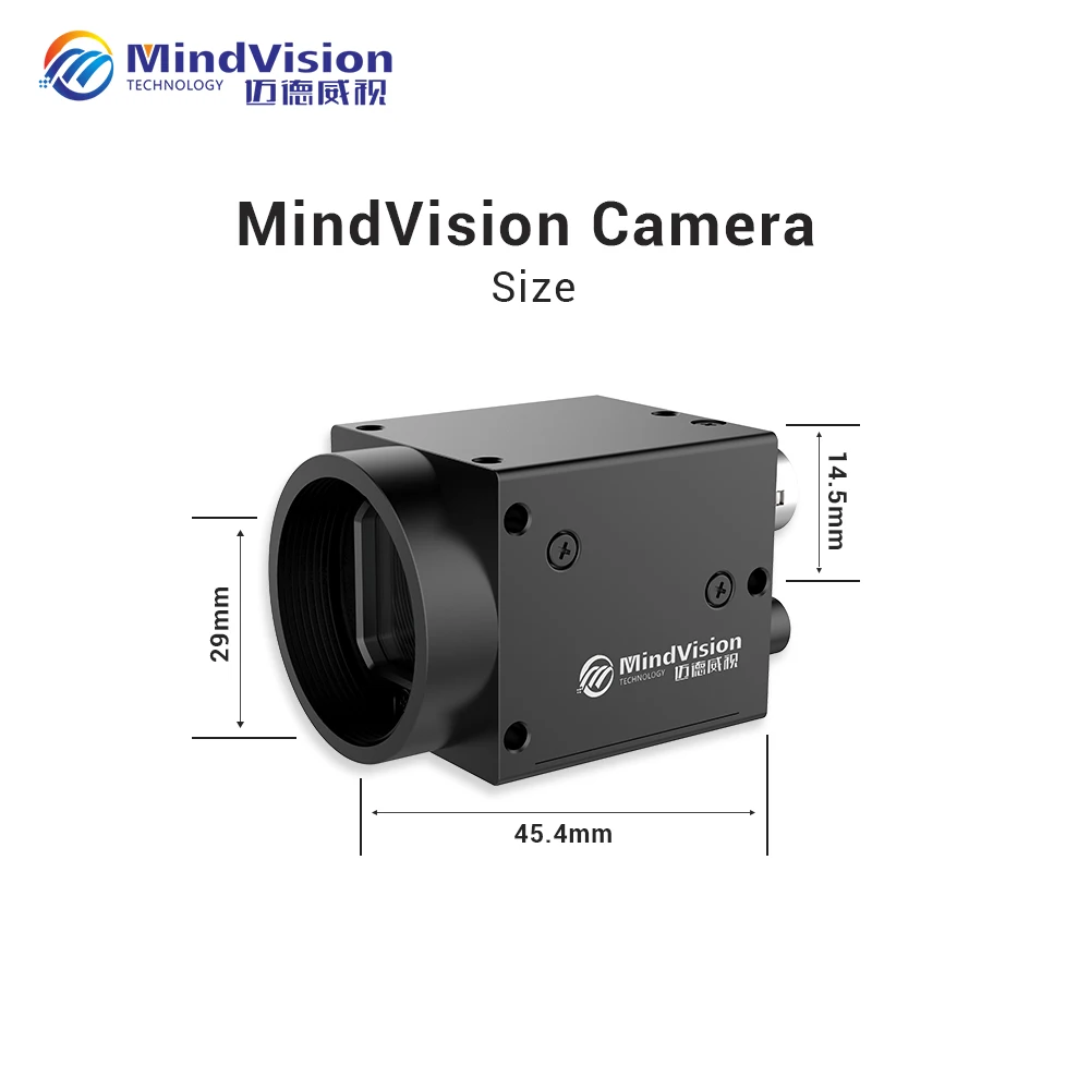 MindVision USB3.0 Area Scan Industrial Camera Rolling Shutter 20MP IMX183 19.5FPS 1' CMOS Machine Vision inspection C Mouth