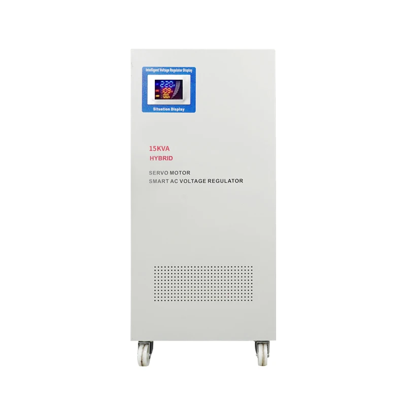 TND 15KVA Single-Phase stabilizer voltage regulator LCD display automat voltage stabilizer 140V To 300V Teaching Experiment
