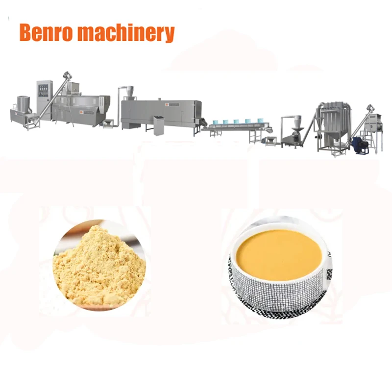 instant porridge nutrition baby powder production machine line plant