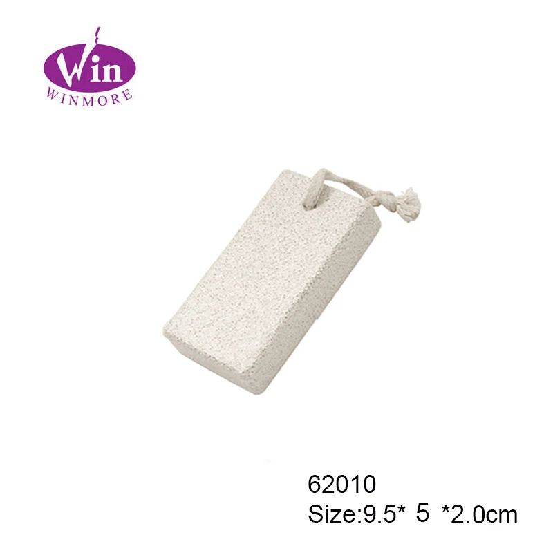 square pumice stone for callus dead skin remover foot clean foot care tool bath pumice stone with rope
