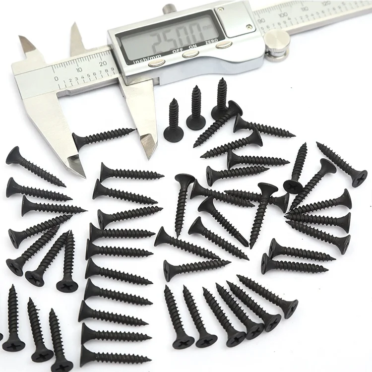 Phillips Countersunk Head Self Tapping Screw Galvanized Cross Flat Head Wood Screw Drywall Nail M3.5 factory price