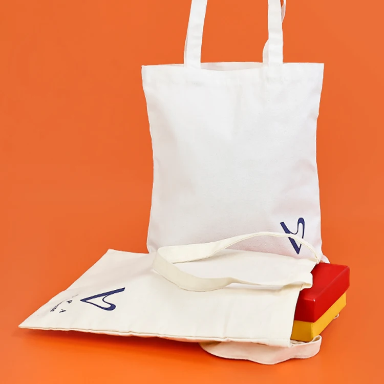 Custom Canvas Tote Bag Embroidered Cotton Fabric Bags Vintage Genuine Leather Waxed Messenger Luxury Canvas Shopping Tote Bag