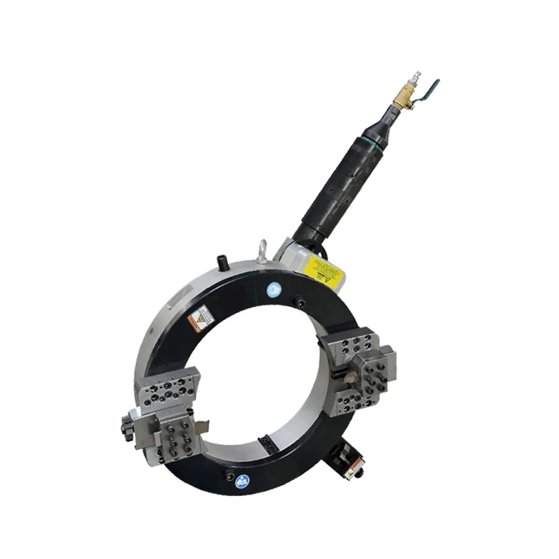 Hydraulic Split Frame  Portable Electric Pneumatic Pipe Cold Beveling Grooving Machine