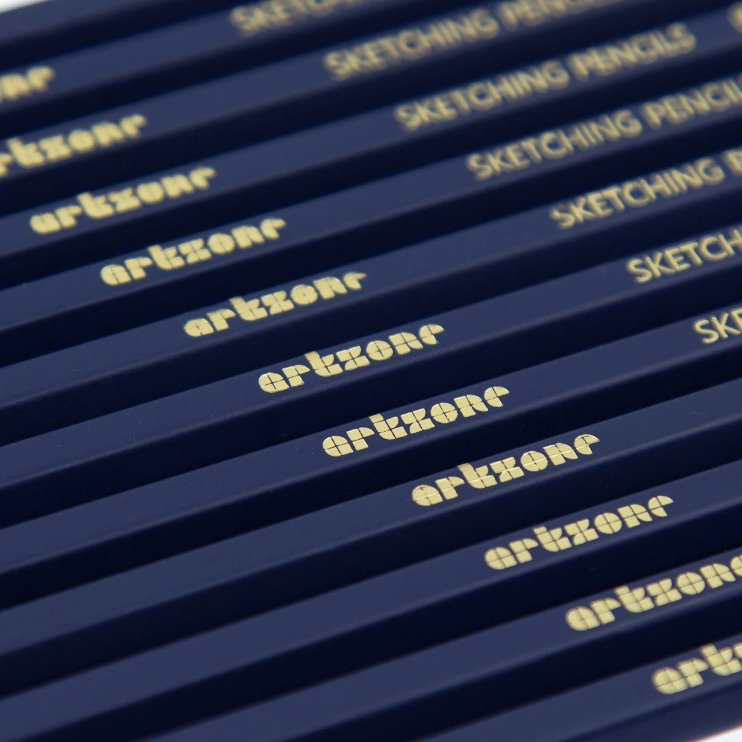 High Quality Hexagon 6H-12B Lead Natural Wood Professional 12 Art Graphite Drawing Wood Standard Sketch Pencil Set for artists