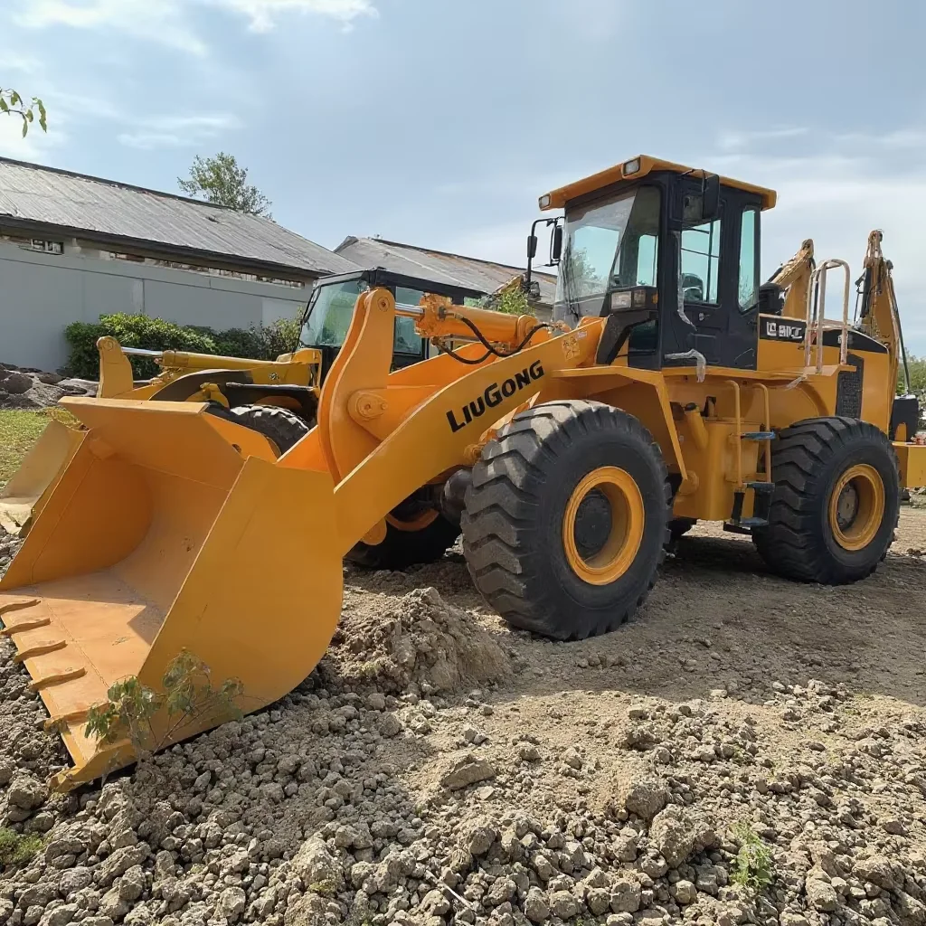used loader liugong856H  front brand china  mini loaders with cheap price excavator