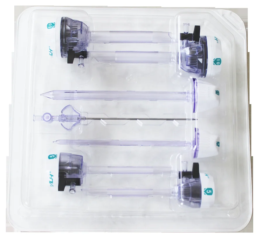 5 мм 10 мм 12 мм Одноразовые Наборы Хирургических Инструментов trocar