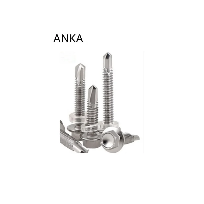 Various types of cross countersunk head/Washi head/hexagonal head drill nails