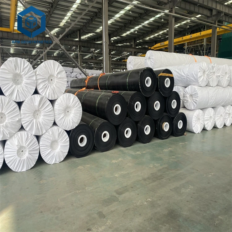 1.5mm Polyethylene Liner Black Polythene Sheet Plastic Liner for Mining Project in South Africa