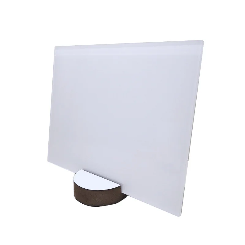 Sublimation Clear Acrylic Photo Plate Display Signs Desktop Sub Acrylic blanks