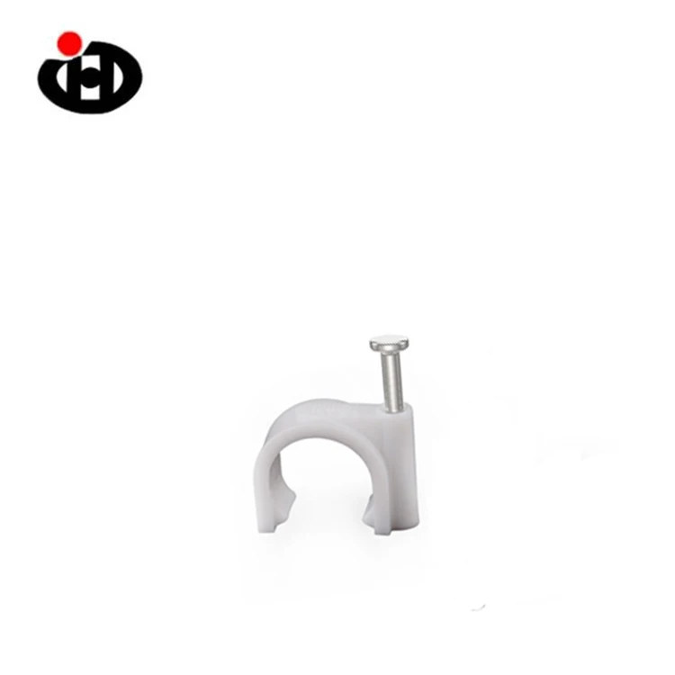 Can be customized various sizes of metal cable clip steel nail line card