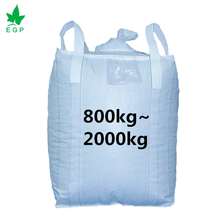 EGP FIBC PP большой мешок 500 кг 1000 1500 промышленный для песка 1 тонна контейнер силоса