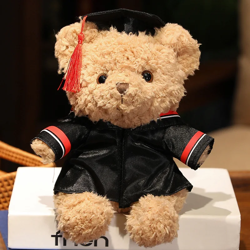 Hot Selling Highly Recommend Graduation Gifts Cute Graduation Bear Stuffed Animal Plush Toys for Friend