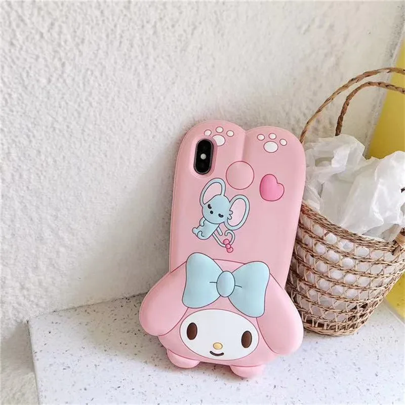 
Soft TPU 3D Cute Lovely Japenese Cartoon Style Silicone Phone Protective Cover Case For iPhone 11 12 X PRO For Samsung 