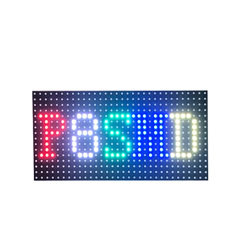 Уличная Светодиодная панель P8 RGB полноцветный светодиодный дисплей модуль 1/4 сканирование 256*128 мм 32*16 точек SMD3535