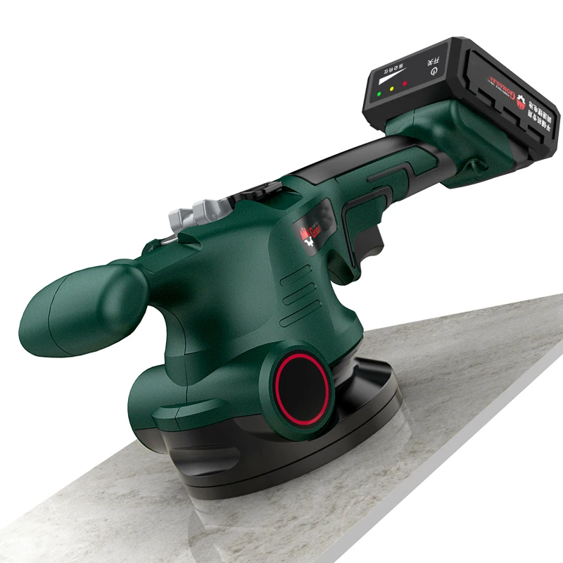 GOMAN 16.8V portableelectric tile suction vibrator great suction with suction cup vibrator for tiles