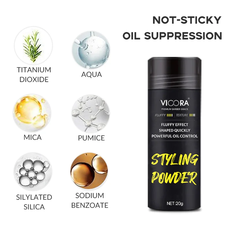 Wholesale New Arrival Hair Styling Product 27.5 Volume Powder Refreshing Hair Texture Root Fluffy Powder