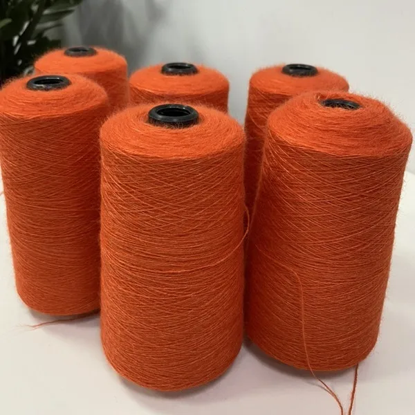 Cheap Wholesale Blend Yarn 28NM/2  30%Wool 70%Bulk Acrylic Wool Dyed Yarn  For Knitting