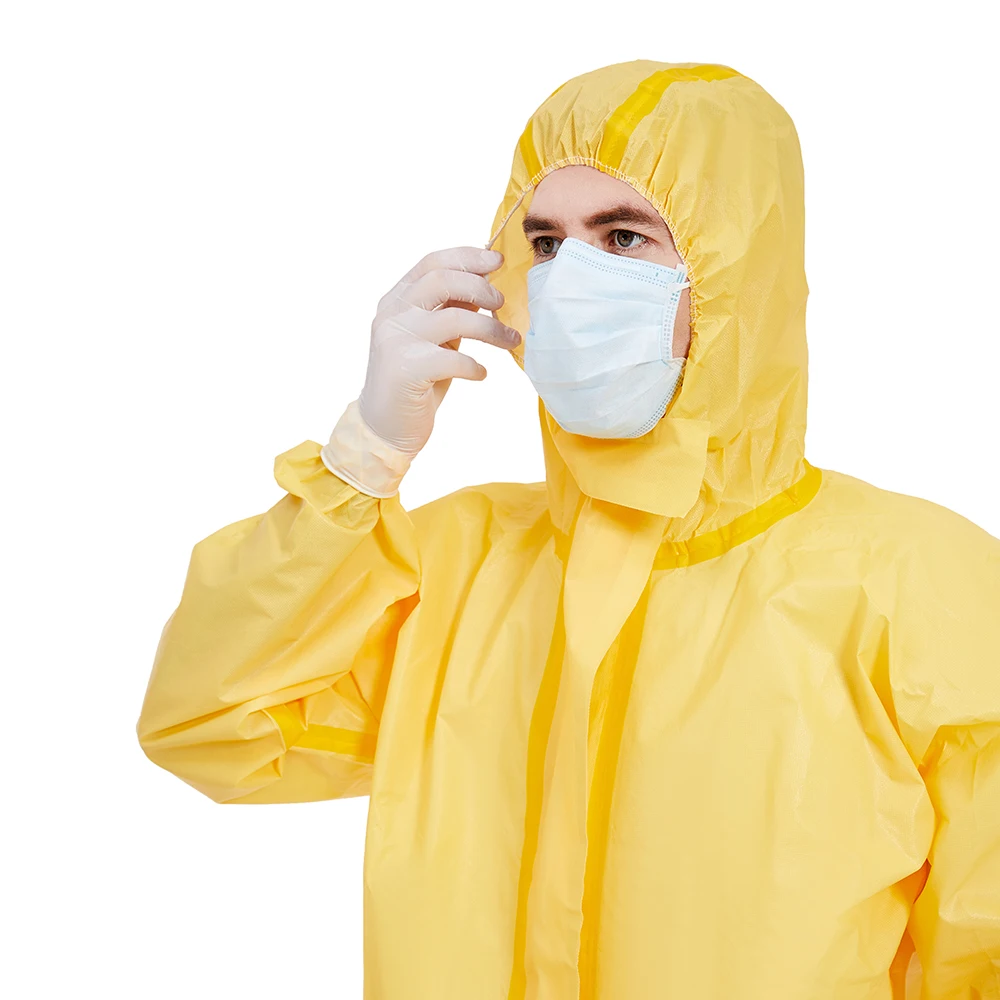 waterproof winter industrial chemical protective coverall manufacturers