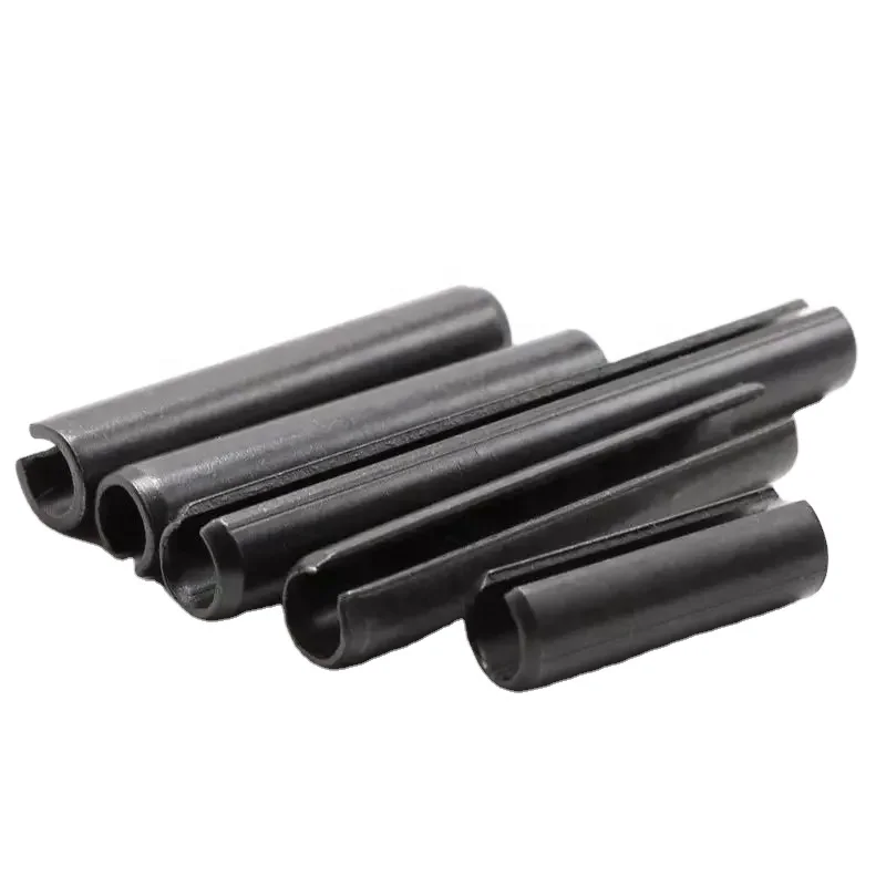 Carbon Steel Straight Fluted Elastic Cylindrical Pin Cotter Pin Spring Type Direct Slot Positioning Pin 4-140mm