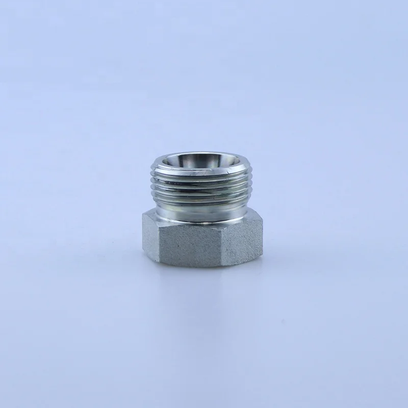 4C 4D Series High precision metric female 24 degree transition joint hydraulic hex head pipe plug