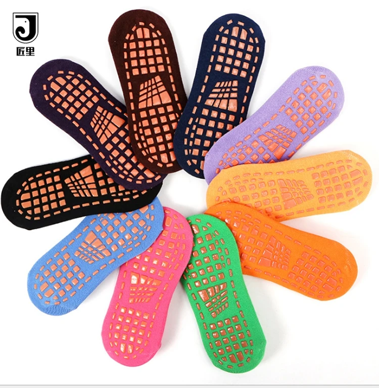 JL-Y013 оптовая продажа на заказ Батутный парк носки для продажи