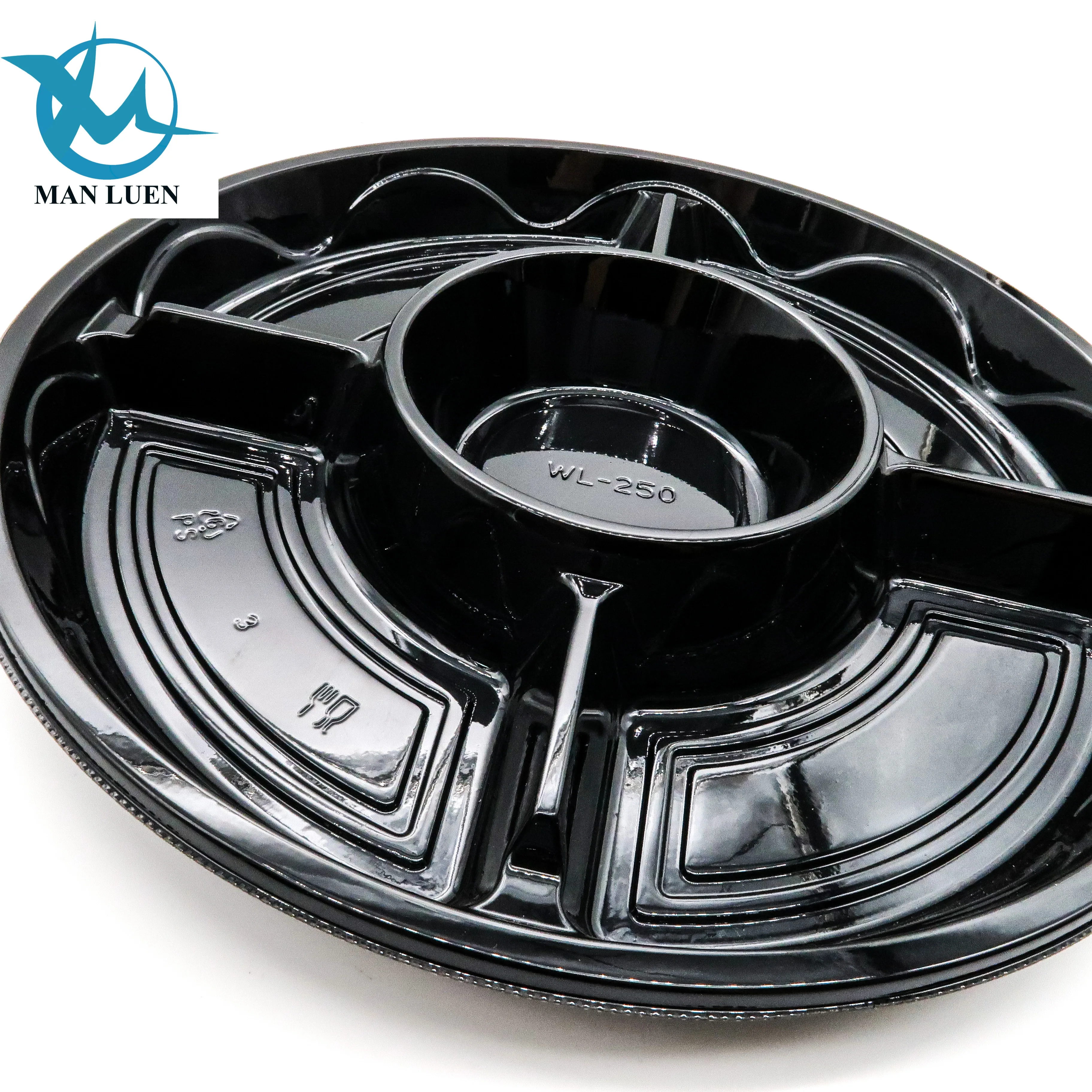 Disposable Custom Candy Snack Food Packaging Plastic Party Tray