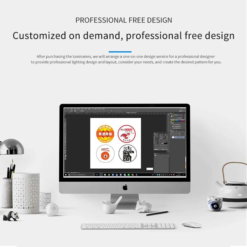 
Custom Advertising 30W Still Laser Led Advertising logo projector indoor custom projector light 