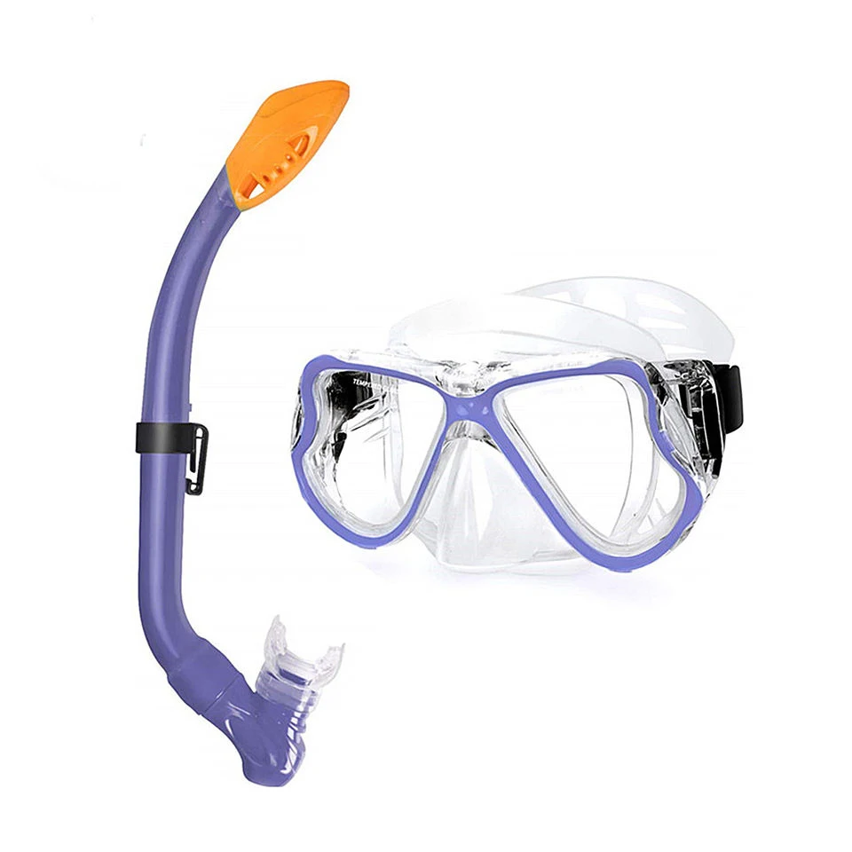 Factory Newest Anti-Leak Dry Snorkel Scuba Diving Mask Set Snorkel Set For Kids