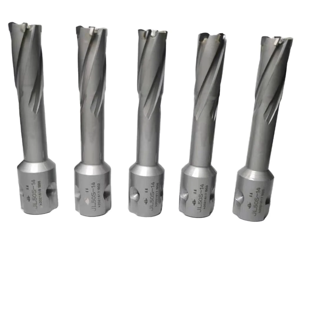 Great Standard Small Water Well Drilling Rig Machine Magnetic Drill TCT annular cutter drill bit (1600356938411)