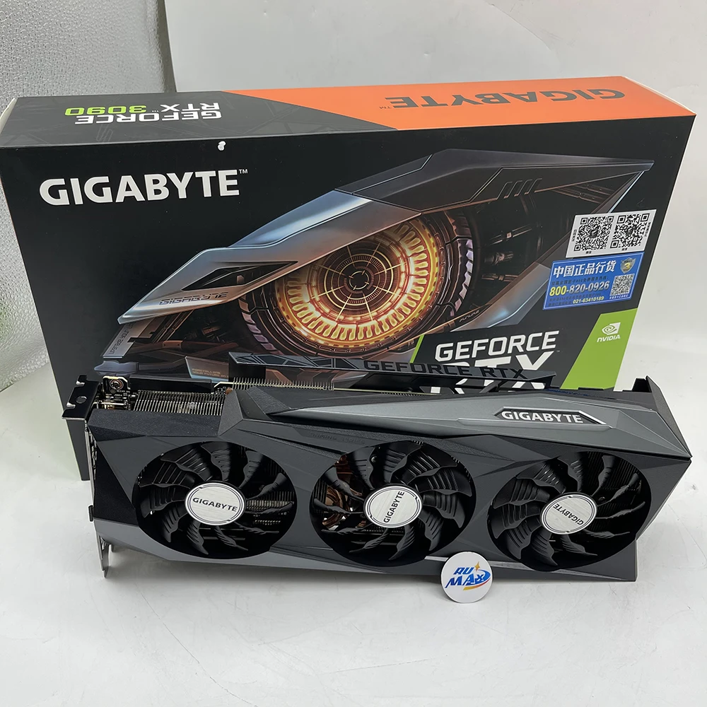 Rumax hot sale Gigabyte RTX 3090 24G OC gddr6 graphics card RTX 3090 gaming Graphics cards super 30 series for gaming