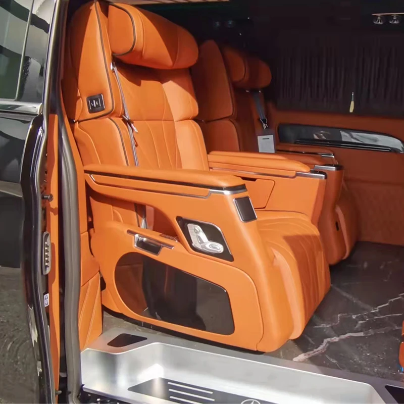 Электрическое роскошное сиденье для автомобиля VIP Alphard RV Motorhome Camper Van Coach транспортных средств MPV лимузин кожа