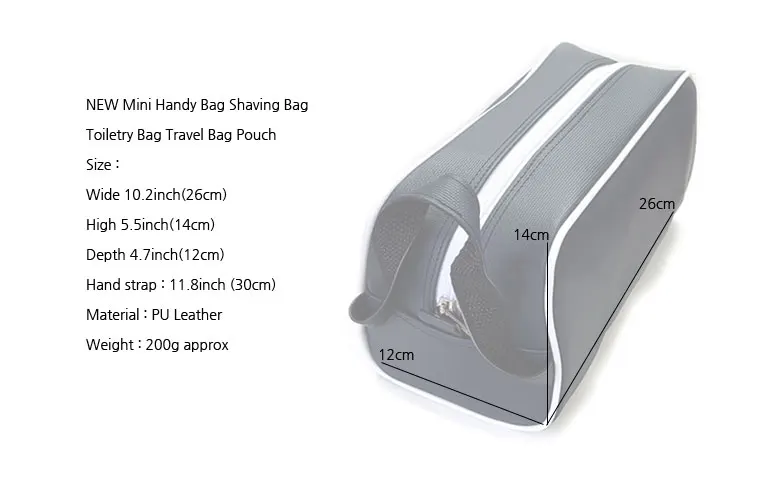 NEW Mini Sports Accessory Handy Bag Shaving Bag Toiletry cosmetic Bag