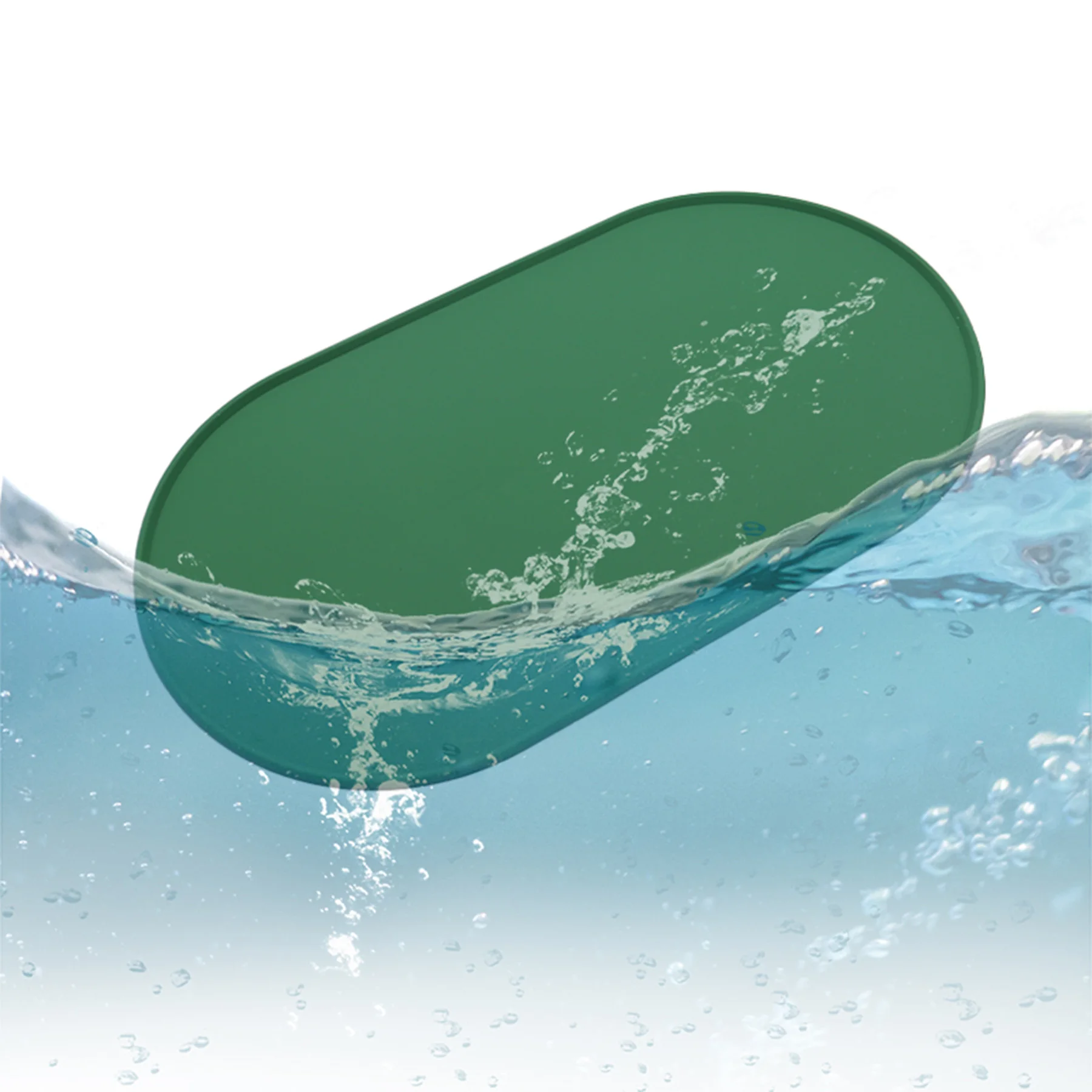 Manufactured Personalized Custom BPA-Free Silicone Pet Dog Bowl Mat Food-Grade Non-Slip Placemat for Dogs and Cats feeding Pad