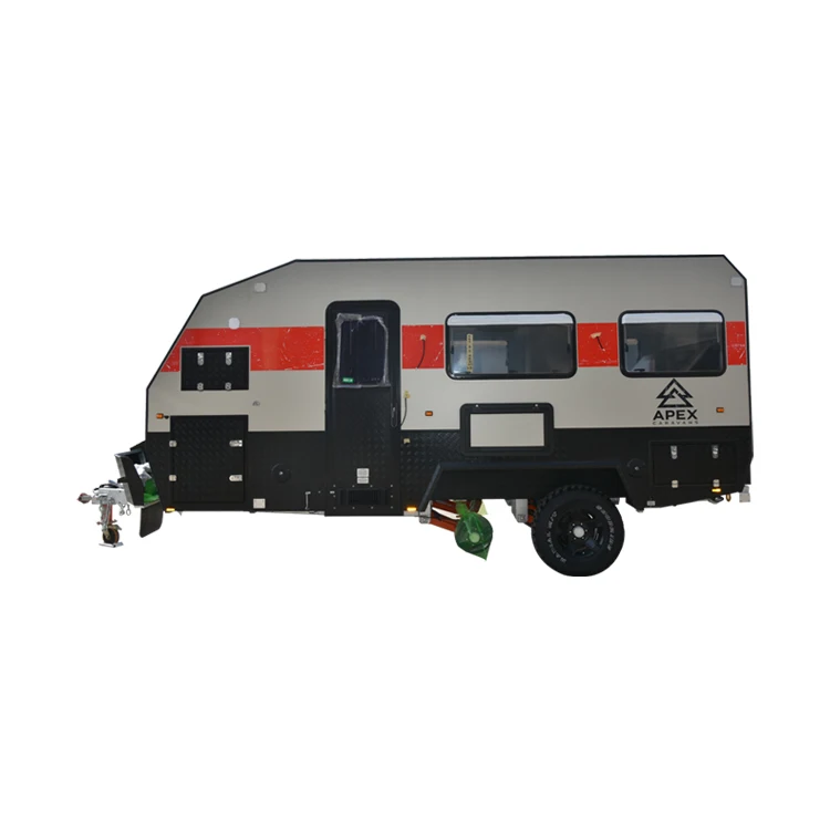 MJC 17 ft RV Camper Travel Trailer 4x4 Camper Van Off Road Camper Caravan Trailer For Sale