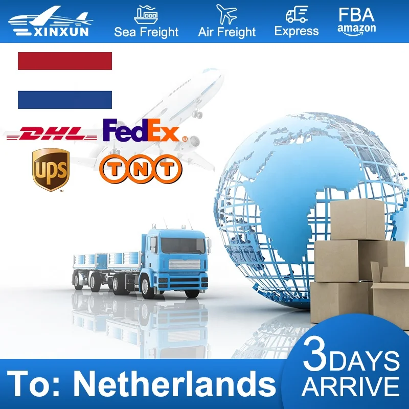 XINXUN Logistics Services Freight DHL UPS Fedex Shipping In Shenzhen To Netherlands Transitaires Transport Ali Express Forwarder