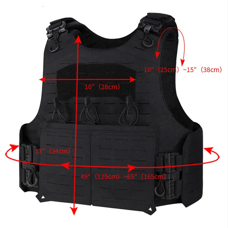 Fashion Duty Security Patrol Duty Outdoor Fishing Vest Multifunctional Tactical Safety Vests
