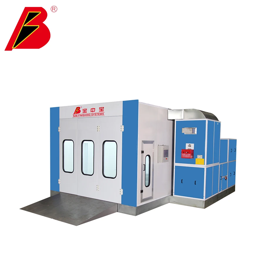 BZB 8500 spraying booth for cars external size