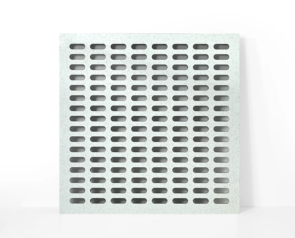 Aluminum alloy anti-static ventilated floor made of SPCC hard steel sheet