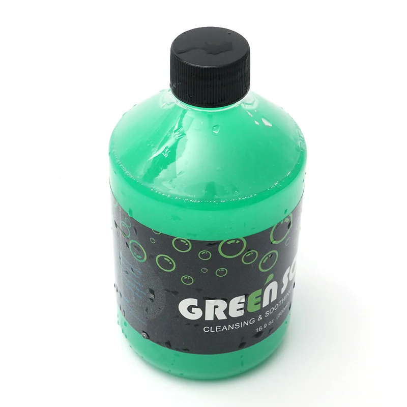 500ml Concentrating Tattoo Green Soap/Blue Soap Mild Tattoo Cleaning Soothing Aftercare Solution Liquid Soap for Tattoo Salon