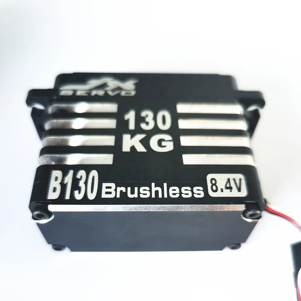 
JX B130 High Voltage 130kg torque brushless servo 