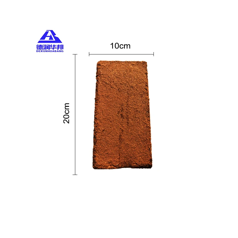Easy to soak and produce a large amount of coconut bran coconut bricks coconut soil, soilless culture substrate nutrient soil