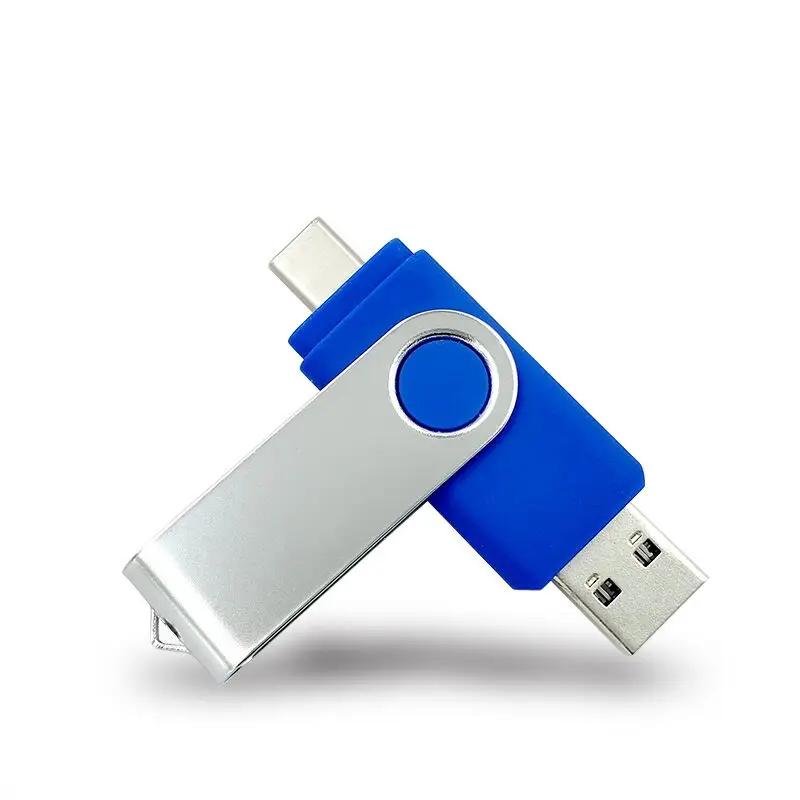 Wholesale 2 in One USB With Custom LOGO 1- 256 GB 2.0/3.0 OTG USB Type-A For Phone USB Flash Drives