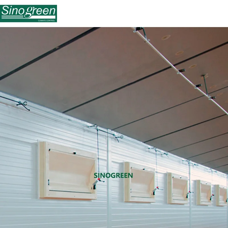 Easy-to-install single Twin ceiling air inlet Attic vents inlets tunnel both for pigs and poultry